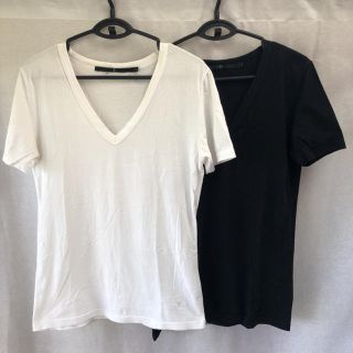 NO ID．Vネック Tシャツ 2枚セット(Tシャツ/カットソー(半袖/袖なし))