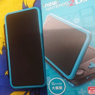 ニンテンドウ(任天堂)の専用！ゲーム機本体 NEW ニンテンドー 2DS LL ブラック/タ(携帯用ゲーム機本体)