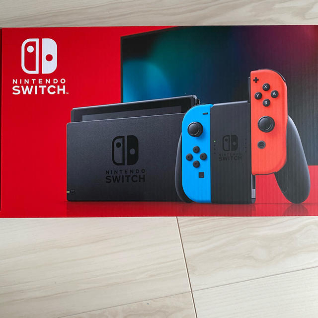 Nintendo Switch本体 新型 新品未開封 ネオンブルー/ネオンレッド