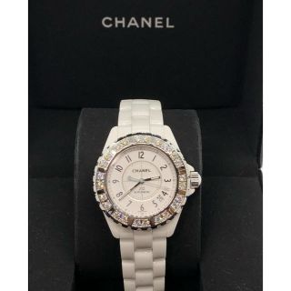 シャネル(CHANEL)の激レア シャネル J12 38mm 世界限定1200本 ダイヤモンドベゼル(腕時計(アナログ))