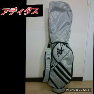 アディダス(adidas)の☆良品☆メンズ ゴルフキャディバッグ(バッグ)