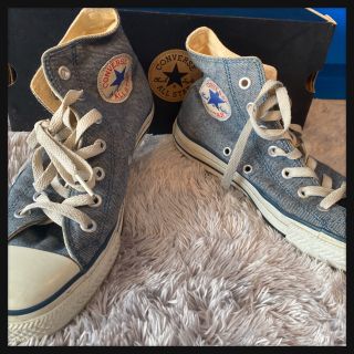 コンバース(CONVERSE)の【converse】コンバース　デニム　ブルー　スニーカー(スニーカー)