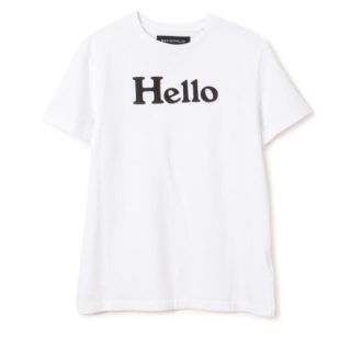 マディソンブルー(MADISONBLUE)のMADISONBLUE HELLO CREW NECK TEE 01(Tシャツ(半袖/袖なし))