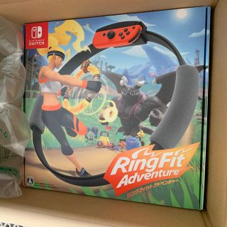 ニンテンドースイッチ(Nintendo Switch)のリングフィットアドベンチャー(家庭用ゲームソフト)