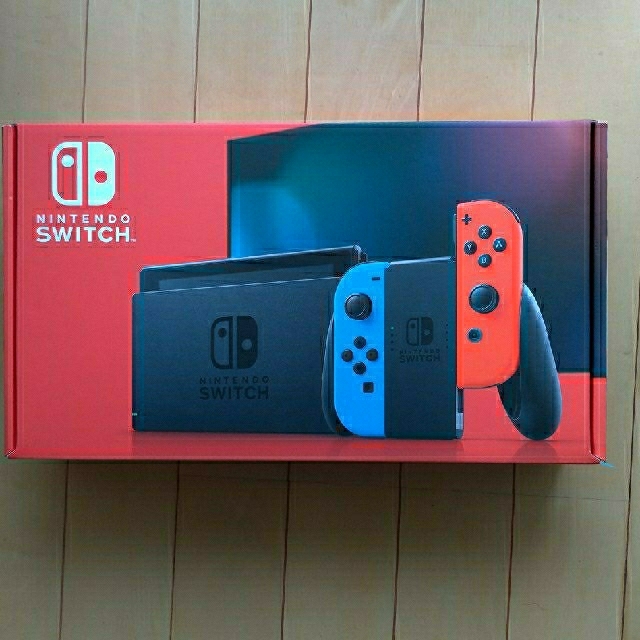 Nintendo Switch - Nintendo Switch JOY-CON(L) ネオンブルー/(R) ネオの通販 by そらまめ's