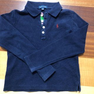 ラルフローレン(Ralph Lauren)のボンボン様専用ページ　ラルフローレン　長袖　ポロシャツ　ネイビー(Tシャツ/カットソー)