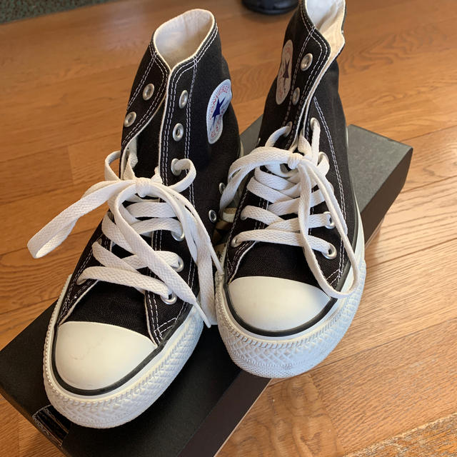 CONVERSE(コンバース)のコンバース ハイカット黒 24cm メンズの靴/シューズ(スニーカー)の商品写真