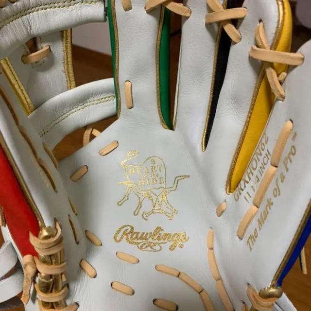 Rawlings(ローリングス)のローリングス　グローブ　内野　軟式　限定　オリンピック  スポーツ/アウトドアの野球(グローブ)の商品写真