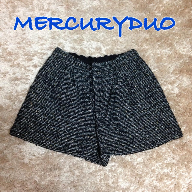 MERCURYDUO(マーキュリーデュオ)のマーキュリーデュオ★ツイードショーパン レディースのパンツ(ショートパンツ)の商品写真