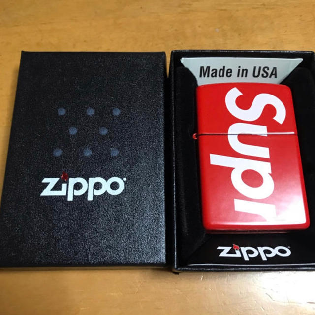 supreme zippo 値下げ中