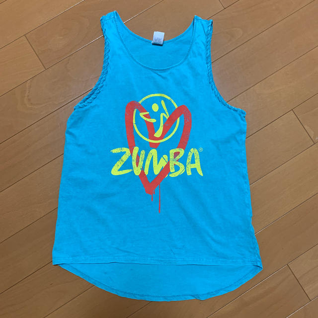 Zumba(ズンバ)のZUMBA USED レディストップス スポーツ/アウトドアのトレーニング/エクササイズ(トレーニング用品)の商品写真