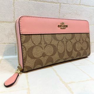 コーチ(COACH)の新品 COACH コーチ 長財布 アコーディオン ジップ アラウンド(財布)