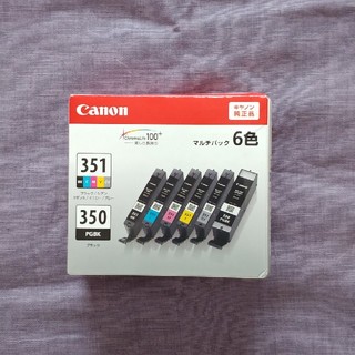 キヤノン(Canon)のCanon　純正品　６色パック　BCI-351,350(PC周辺機器)