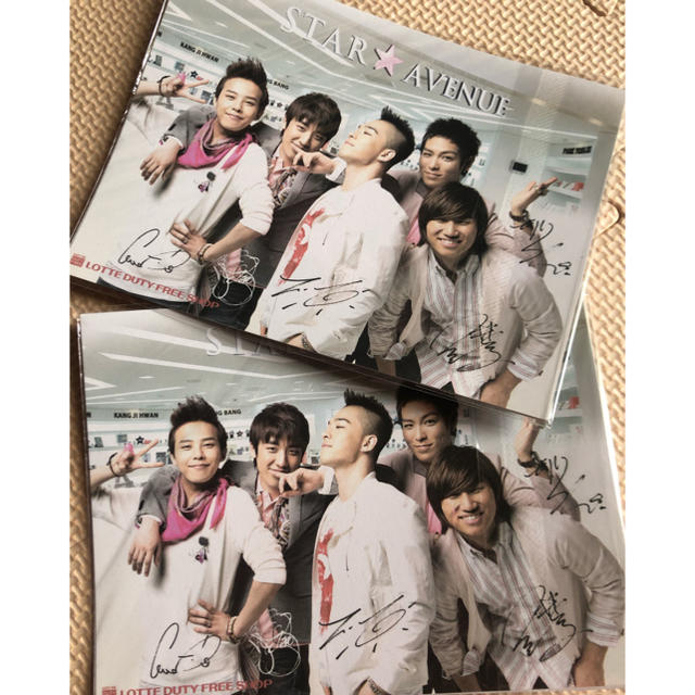 BIGBANG(ビッグバン)のビックバン　ポストカード エンタメ/ホビーのタレントグッズ(アイドルグッズ)の商品写真