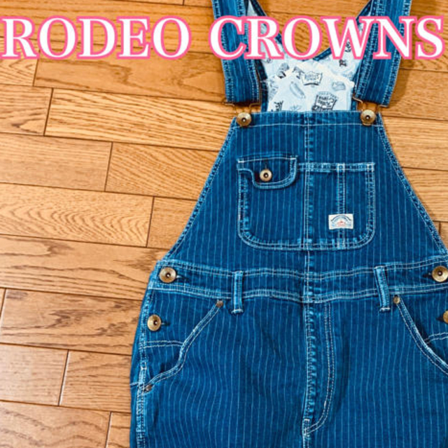 RODEO CROWNS(ロデオクラウンズ)のRODEO CROWNS サロペット レディースのスカート(ひざ丈スカート)の商品写真