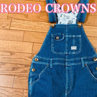 ロデオクラウンズ(RODEO CROWNS)のRODEO CROWNS サロペット(ひざ丈スカート)