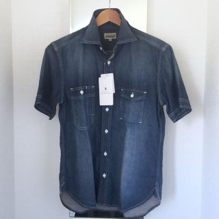 ユナイテッドアローズグリーンレーベルリラクシング(UNITED ARROWS green label relaxing)の【新品】お洒落なデニムシャツ(シャツ)