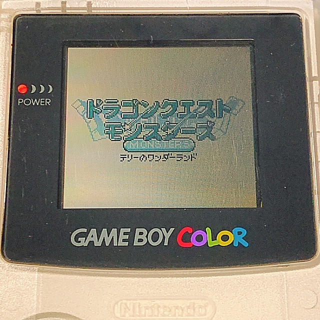 ゲームボーイ(ゲームボーイ)のGAME BOY COLOR + ドラゴンクエスト モンスターズ エンタメ/ホビーのゲームソフト/ゲーム機本体(携帯用ゲーム機本体)の商品写真