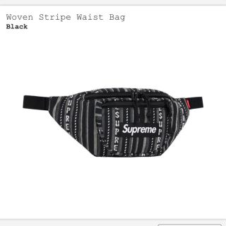 シュプリーム(Supreme)のsupreme Woven Stripe Waist bag(ウエストポーチ)