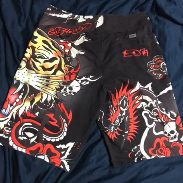 Ed Hardy(エドハーディー)のEd Hardy エドハーディ ボードショーツ 水着 タイガー トラ虎 メンズの水着/浴衣(水着)の商品写真