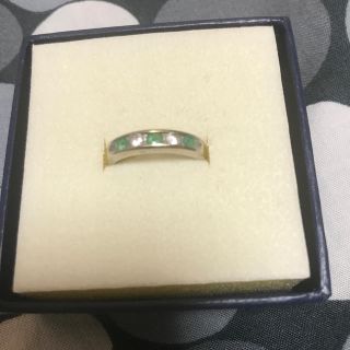 ジュエリーツツミ(JEWELRY TSUTSUMI)のきりさん専用.......ジュエリーツツミ の k10 エメラルド リング(リング(指輪))