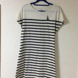 グラニフ(Design Tshirts Store graniph)のgraniph エリックカール×グラニフコラボレーション はらぺこあおむし (ミニワンピース)