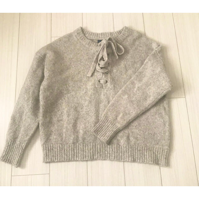 ZARA(ザラ)のZARA編み上げニット レディースのトップス(ニット/セーター)の商品写真