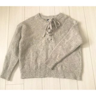 ザラ(ZARA)のZARA編み上げニット(ニット/セーター)