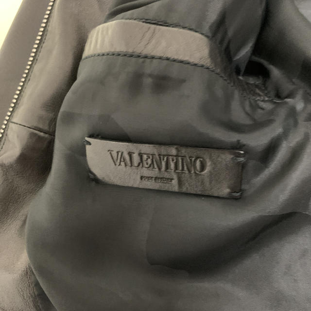 VALENTINO(ヴァレンティノ)のひいろ様専用　ヴァレンティノ  ライダースジャケット メンズのジャケット/アウター(ライダースジャケット)の商品写真
