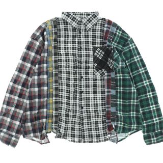 ニードルス(Needles)のNeedles  L/S FLANNEL CHECK SHIRT(シャツ)