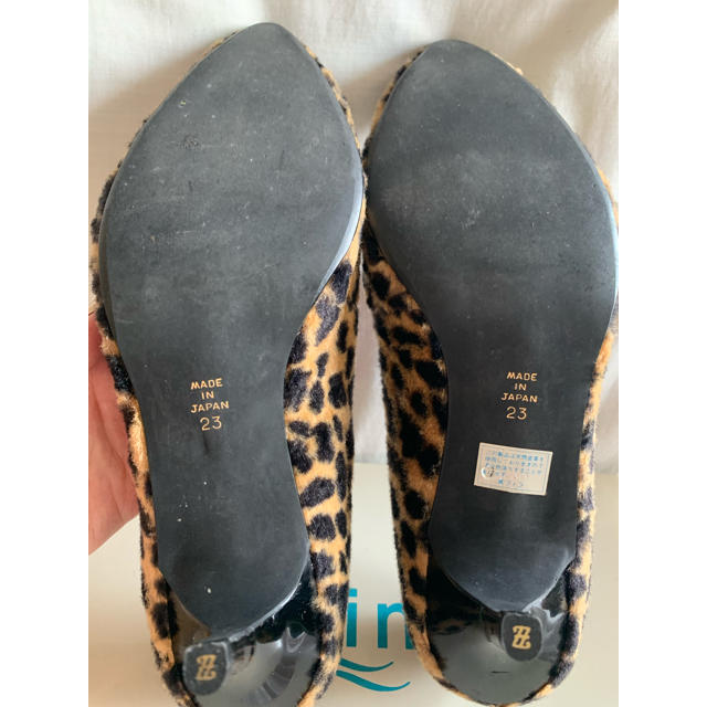 DIANA(ダイアナ)のFin レオパードパンプス レディースの靴/シューズ(ハイヒール/パンプス)の商品写真