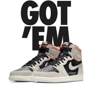 ナイキ(NIKE)のNIKE AIR JORDAN 1 NEUTRAL GREY 28cm(スニーカー)