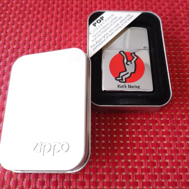 ZIPPO(ジッポー)のキース・ヘリング zippo メンズのファッション小物(タバコグッズ)の商品写真