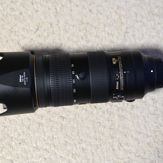 Nikon(ニコン)の AF-S NIKKOR 70-200 f/2.8E FL ED VR スマホ/家電/カメラのカメラ(レンズ(ズーム))の商品写真