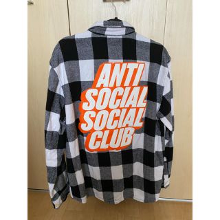 アンチ(ANTI)のANTI SOCIAL SOCIAL CLUB 正規 ネルシャツ M(シャツ)