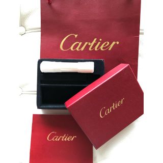 カルティエ(Cartier)のカルティエ　メンテナンスキットの空箱、ショップ袋(ショップ袋)