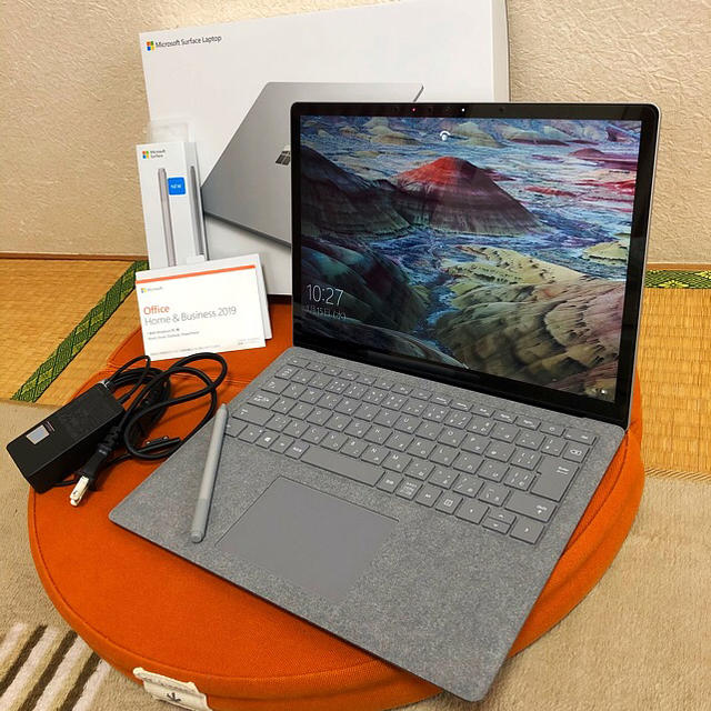 Microsoft - ちゅーる様【ペン、オフィス付、美品】Surface Laptop2 プラチナ