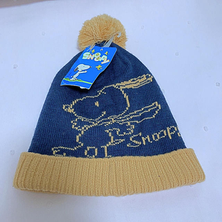 スヌーピー(SNOOPY)の新品未使用 タグ付 スヌーピー ニット帽(帽子)