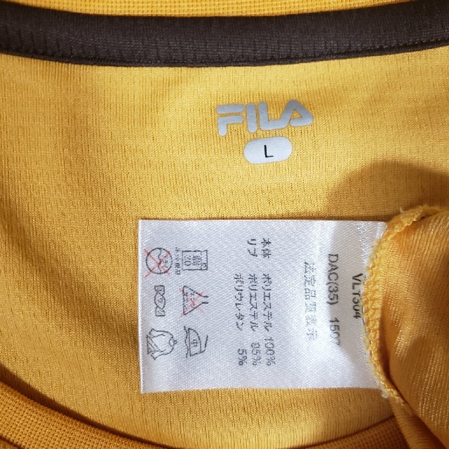 FILA(フィラ)の【FILA】ゲームシャツ★Ｌ スポーツ/アウトドアのテニス(ウェア)の商品写真