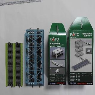 カトー(KATO`)のKATO ユ二トラック　高架橋脚+勾配+トラス(鉄道模型)