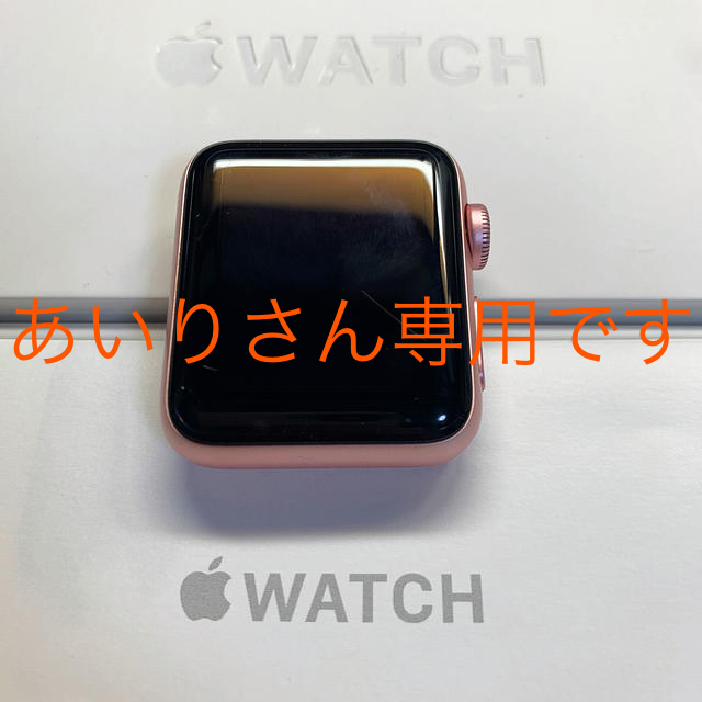 スマートフォン/携帯電話値下Apple Watch Series2 38mm RG AI Pink