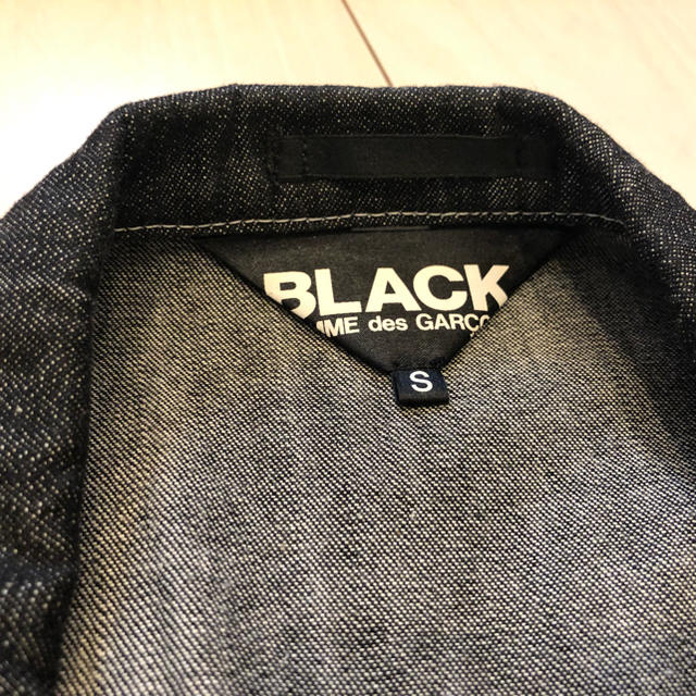BLACK COMME des GARCONS(ブラックコムデギャルソン)のBLACK COMME des GARCON デニムジャケット メンズのジャケット/アウター(Gジャン/デニムジャケット)の商品写真