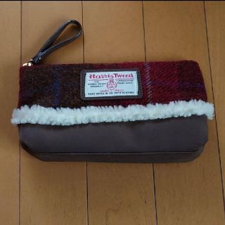 ハリスツイード(Harris Tweed)のハリスツイードバッグ (クラッチバッグ)