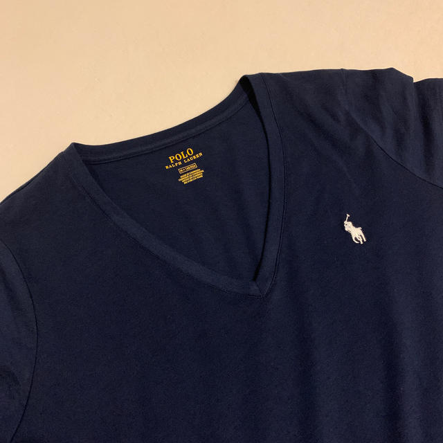 Ralph Lauren(ラルフローレン)のRalph Lauren  ＶネックTシャツ レディースのトップス(Tシャツ(半袖/袖なし))の商品写真