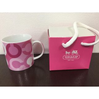 コーチ(COACH)のCOACH☆コーチ☆マグカップ☆ピンク☆コップ☆非売品☆ (グラス/カップ)