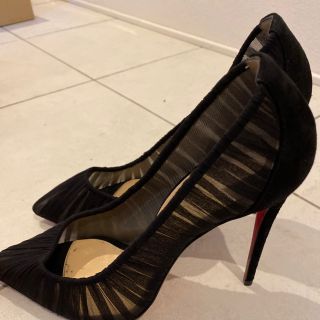 クリスチャンルブタン(Christian Louboutin)の美品！Christian louboutinレースパンプス　36(ハイヒール/パンプス)