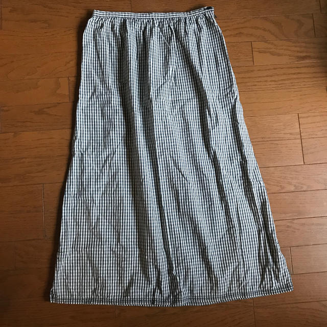 FELISSIMO(フェリシモ)のフェリシモ　サニークラウズ　綿ギャザースカート レディースのスカート(ロングスカート)の商品写真
