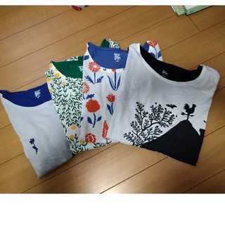 グラニフ(Design Tshirts Store graniph)のgraniph Ｔシャツ4枚セット(Tシャツ(半袖/袖なし))