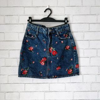 ベルシュカ(Bershka)の【新品•未使用】Bershka デニムスカート(ミニスカート)