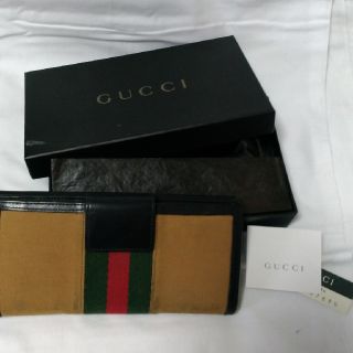 グッチ(Gucci)の【GUCCI】シェリーライン【長財布】(長財布)